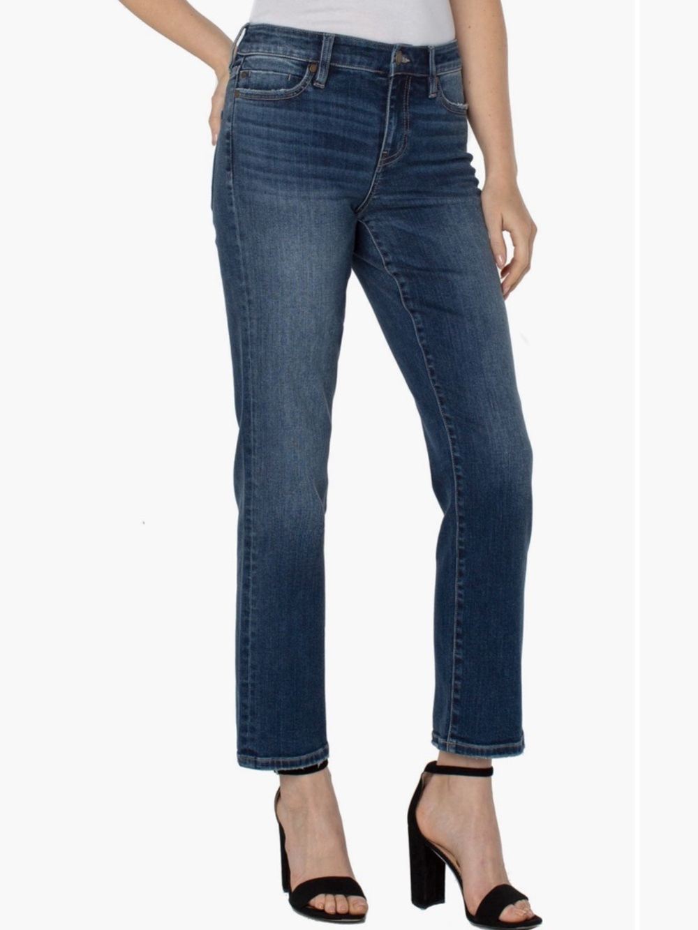 Liverpool Sadie High Waist Straight Leg Jeans sz 26/2